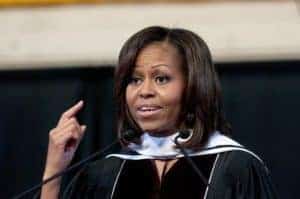 Michelle Obama delivers memorable graduation speech