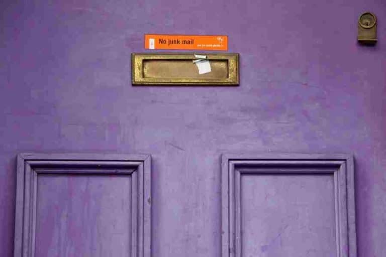 How can I stop the deluge of junk mail the mail man drops off?