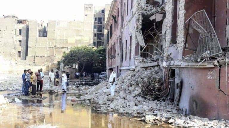 Cairo blast hits Italian consulate