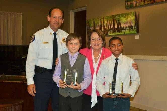 Orange County Recognizes Children for Saving Lives During House Fire