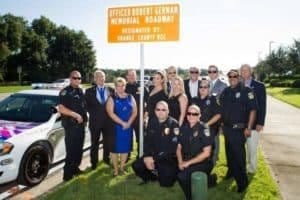 Orange County Deputy Sheriff Jonathan Scott Pine and Windermere Police Officer Robert German killed in line of duty, honored by County officials