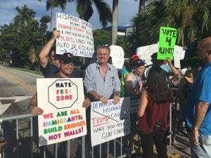 Immigration supporters