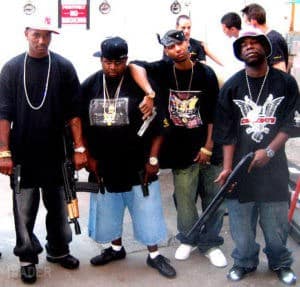 black men with guns