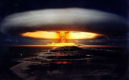 nuclear explosion