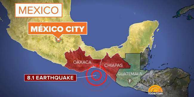 Mexico hit by one of biggest earthquakes ever, 15 killed; Tsunami warnings issued