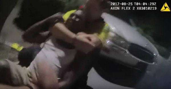 “All I’m Trying To Do Is Go Home”: Stopped for Jaywalking, Bodycam Footage Shows Police Harass, Choke, and Beat Black Man