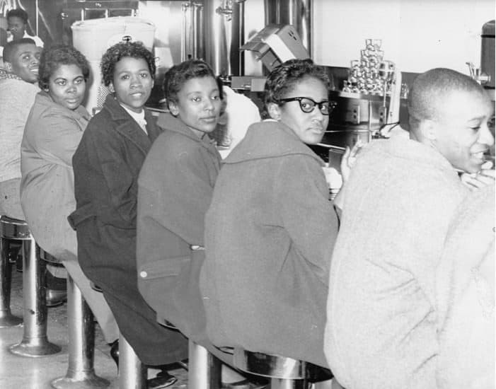 Sit-in 60 years ago