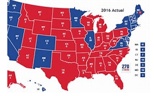 2016 election map