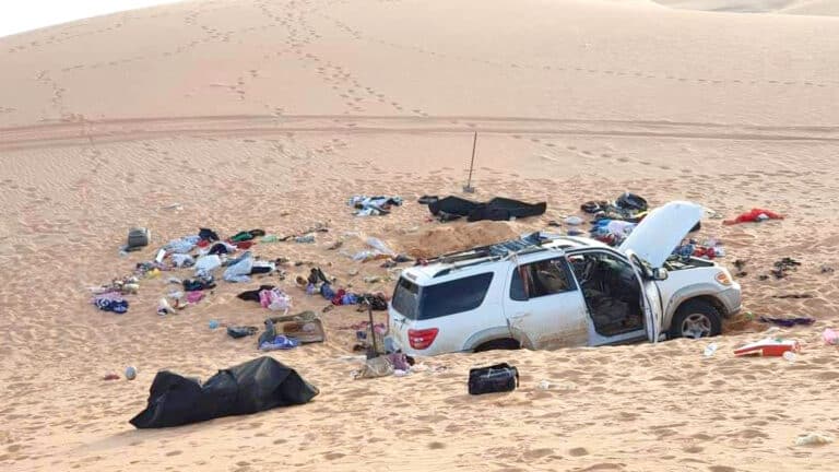 Eight Bodies, Heartbreaking Note Found In Car Stranded In Libyan Desert