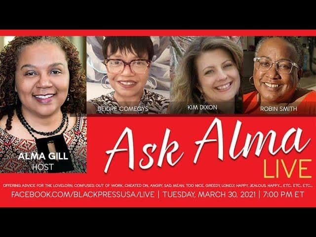 “ASK ALMA” LIVESTREAM REPLAY EVERY TUESDAY