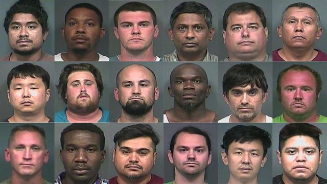 18 Men Arrested in Tennessee Undercover Trafficking Sting