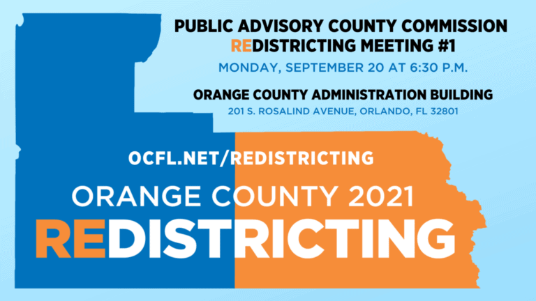 Redistricting Advisory Committee to Meet for First Time