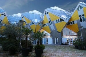 Image of futuristic homes