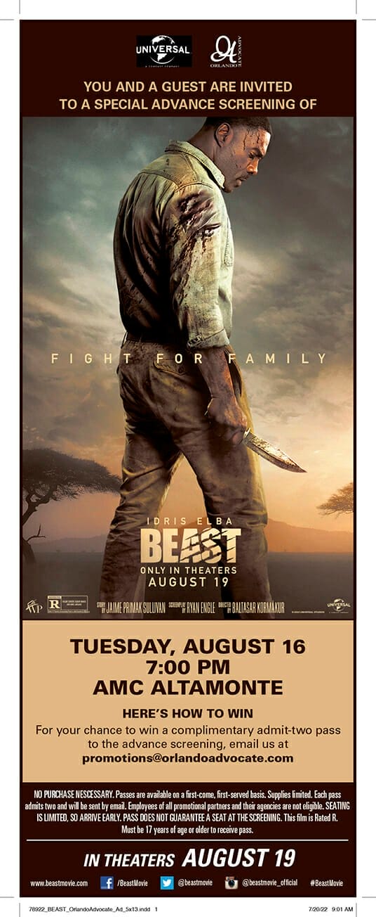 "Beast" promo ad