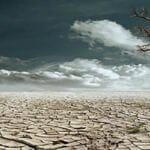 Image of desert on an overcast day