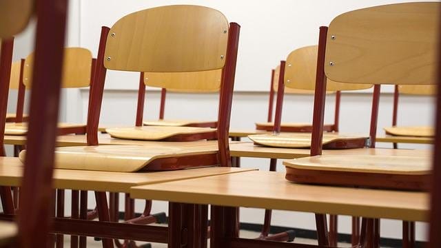 photo of empty school seats