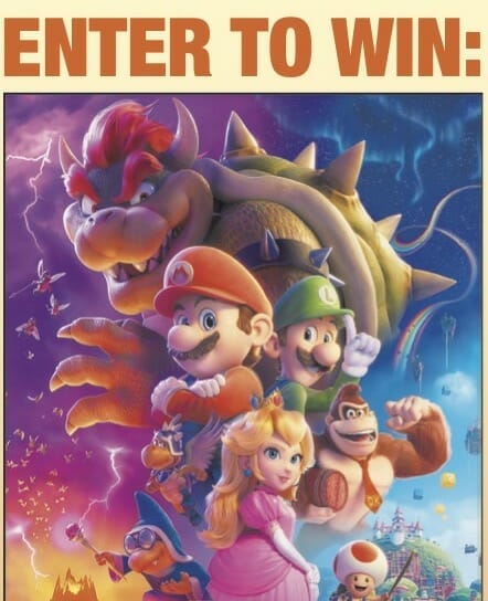 FREE TICKETS:  Special Showing of SUPER MARIO BROS. (5 Winners Only)