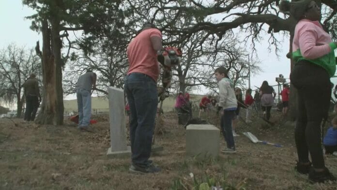 black cemetery