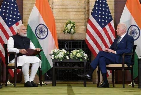 President Biden meeting with Indian Prime Minister Narendra Modi