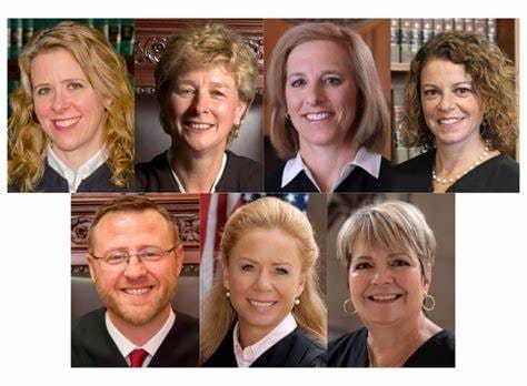 Photo of Wisconsin Supreme Court justices