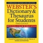 Webster's Dictionary for Students