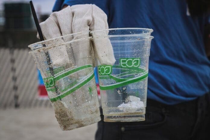 Image of compostable plastic