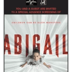 Image of Abigail promo ad