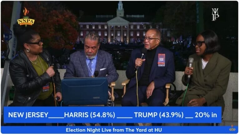 Election Night on The Yard at Howard University