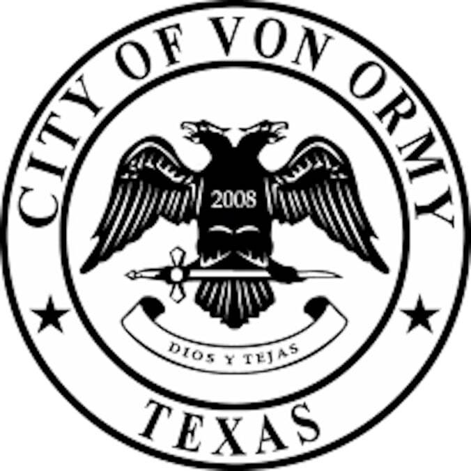 seal of the city of Ormy, TX